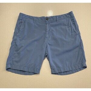 Faherty Men’s Size 33 Cloud Cotton Harbor Short Faded Cobalt Blue